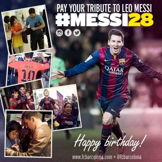 Futbol tarixinin canlı dahisi - Messi 28 il!