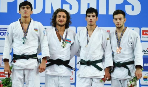 Cüdoçularımızdan Avropa çempionatının ilk günündə 6 medal