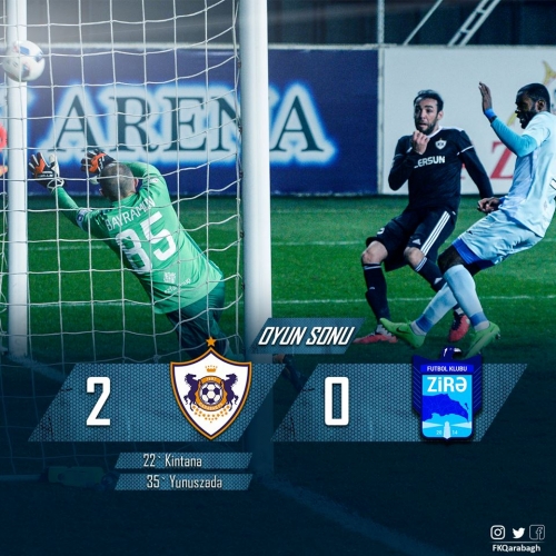 “Qarabağ” - “Zirə” 2:0