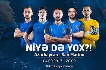 Azərbaycan – San Marino oyununun biletləri satışda