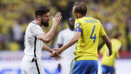 İsveç – Fransa - 2:1