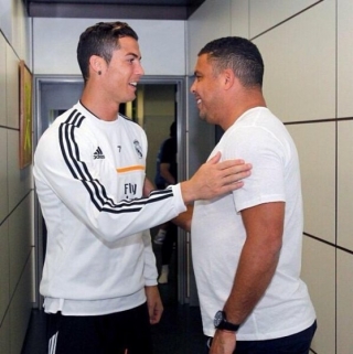 Ronaldo Ronaldo ilə görüşdü