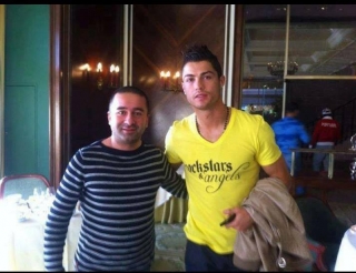 Azərbaycanlı gülüş ustası Ronaldoyla bir yerdə